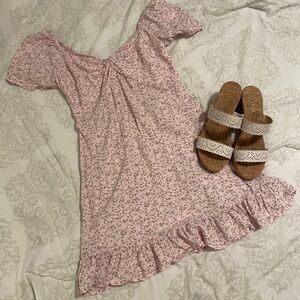 Hollister Pink Floral Dress